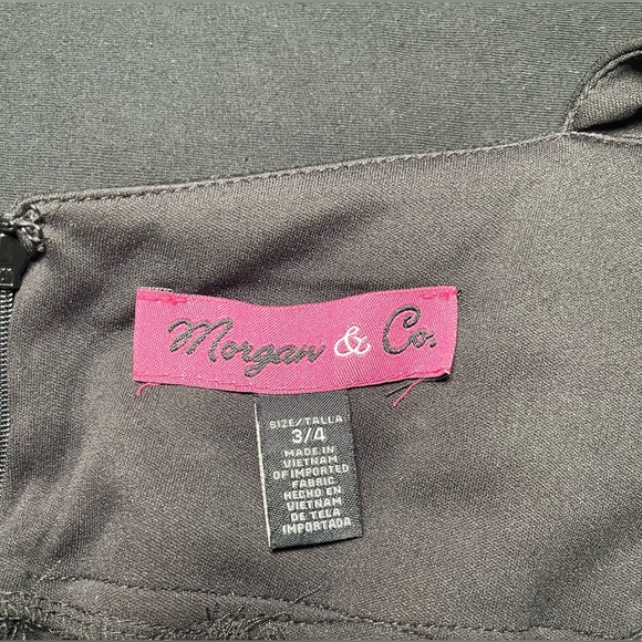 Morgan & Co black gown - Picture 2 of 8